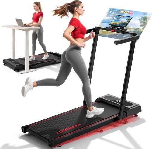 Folding treadmill with - 6,