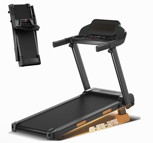 Umay incline treadmill - incline, 15%