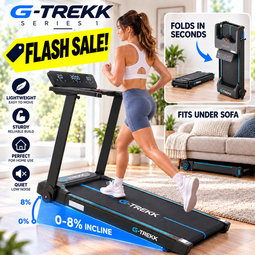 Trekk treadmill 5hp 180kg - g-trekk, 3.5hp