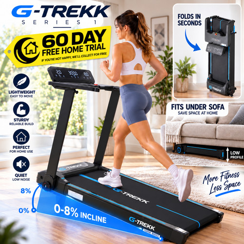 Trekk treadmill 5hp - 3.5hp, 180kg