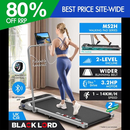 Black lord treadmill 9 - lord, 4-in-1