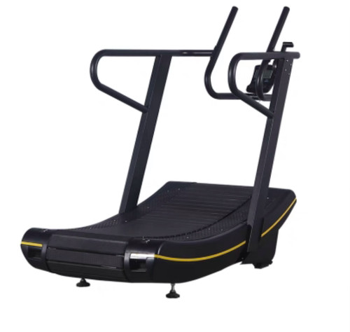 Curved treadmill self powered - treadmill,