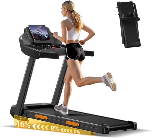 Incline 12km h - 16%, foldable