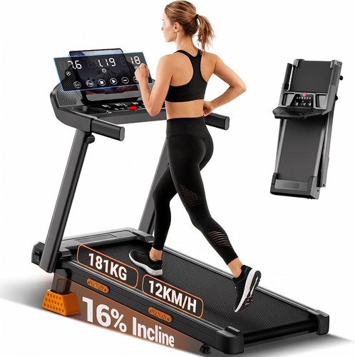 Incline 12km h foldable - 16%, 12km/h