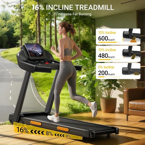 Incline 12km h foldable - 16%,