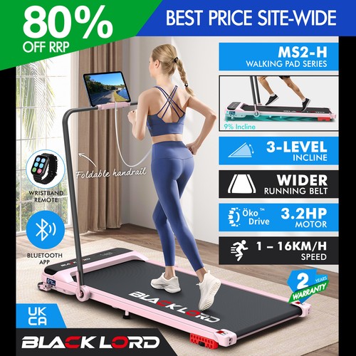 Black lord treadmill - black, 9%