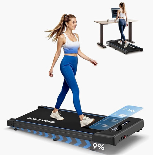 Chaoke walking pad - walking, under