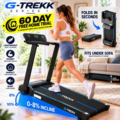 Trekk treadmill 5hp - g-trekk, 3.5hp