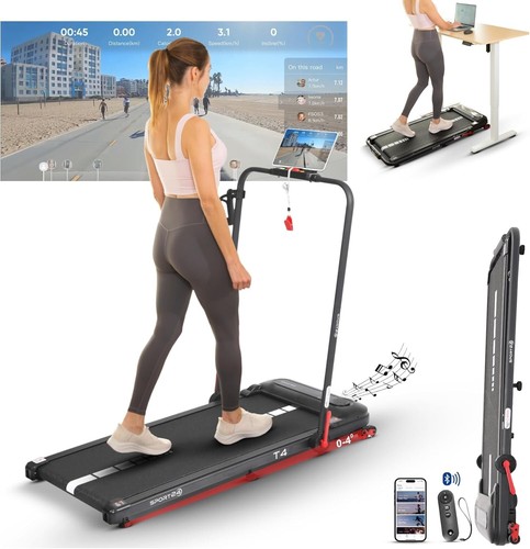 Foldable electric treadmill - electric,