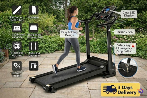 Treadmill motorized cardio - treadmill,
