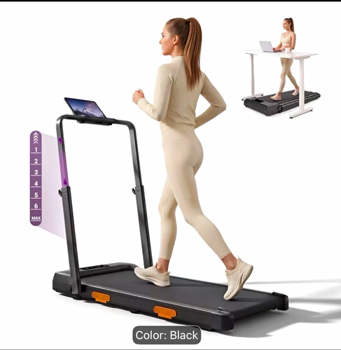 Folding walking pad treadmill - walking,