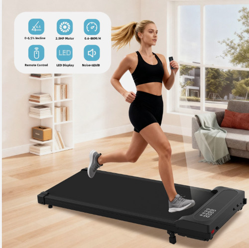 Walking pad with - 7%, incline