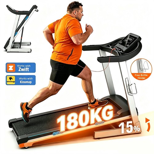 0hp treadmill with auto - with,