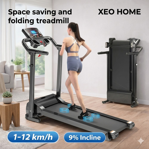 Folding treadmill with - folding,