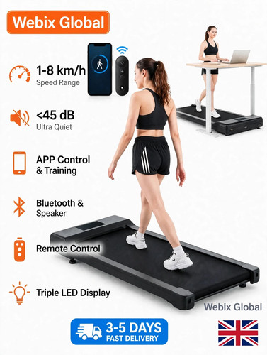 Under desk walking treadmill - under,